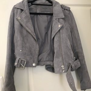 BLANKNYC Suede jacket